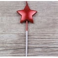 thumbnail image 4 of Velas de cumpleaños en forma de estrella, 6 piezas de decoración para tartas, velas de cumpleaños, velas metálicas para tartas para niños, cumpleaños, bodas, 4 of 6