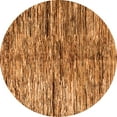 thumbnail image 1 of Ahgly Company Indoor Round Oriental Orange Modern Area Rugs, 6' Round, 1 of 4