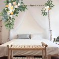 thumbnail image 4 of Dalazy 2 Pieces Artificial Flower Arch Decor Light Champagne for Wedding Door Wall, 4 of 9