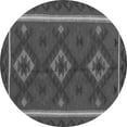 thumbnail image 1 of Ahgly Company Indoor Round Oriental Gray Traditional Area Rugs, 8' Round, 1 of 1
