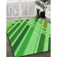 thumbnail image 2 of Ahgly Company Indoor Rectangle Patterned Emerald Green Area Rugs, 8' x 12', 2 of 6