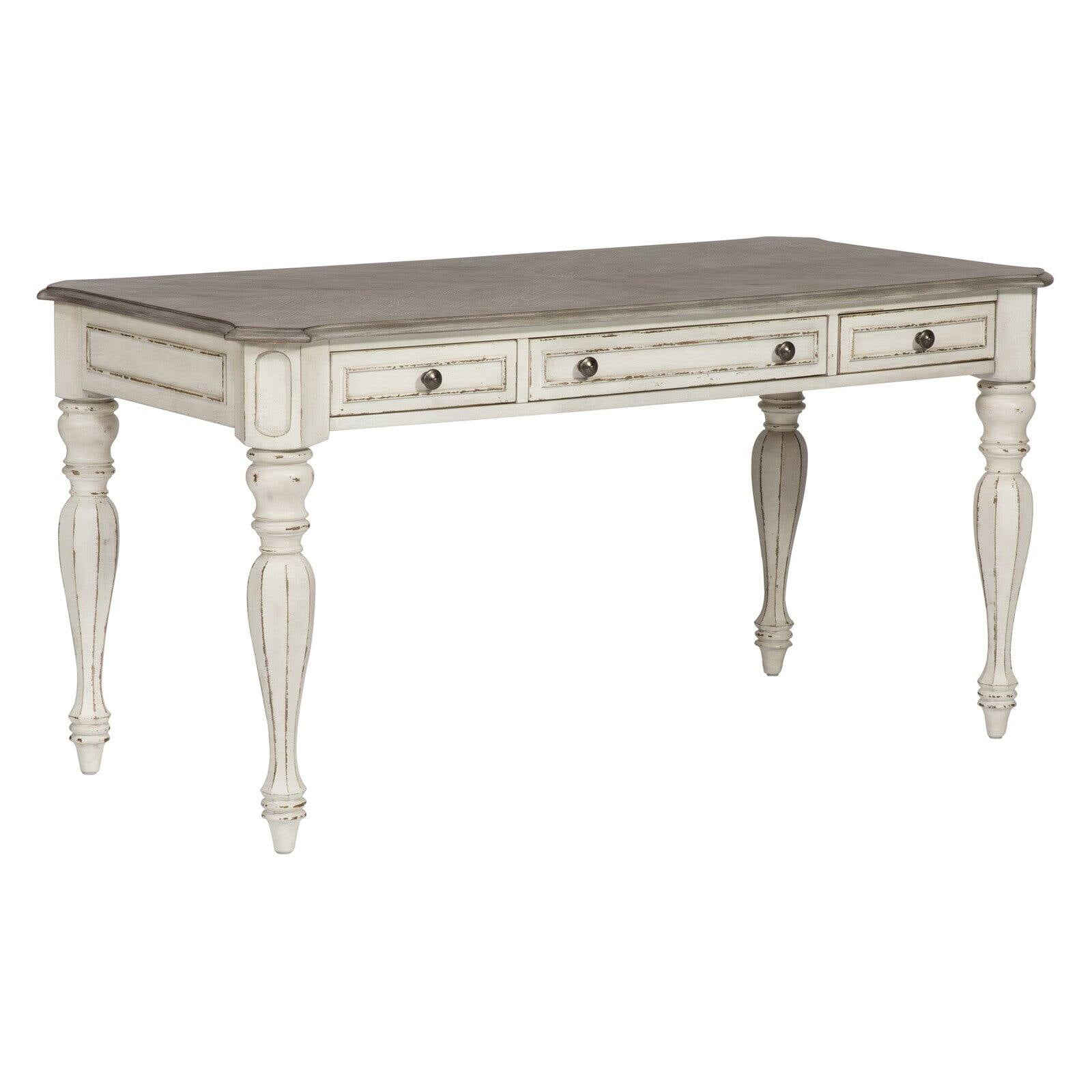 Antique white writing desk discount