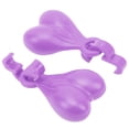 thumbnail image 2 of Tuerca decorativa para zapatos, 1 par de dijes para zapatillas, accesorios para zapatos, diseño aerodinámico, 2 of 12