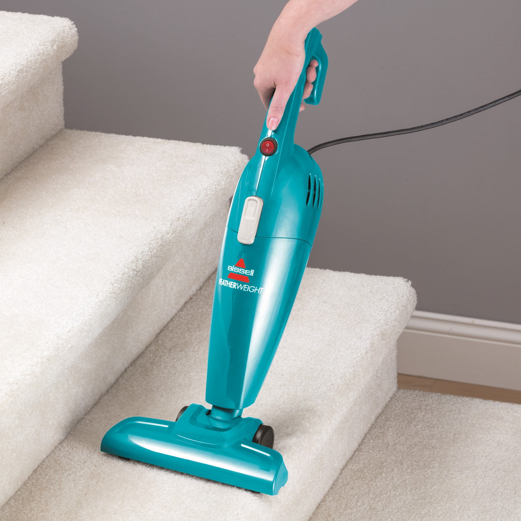 BISSELL Featherweight Stick Lightweight Bagless Vacuum & Electric Broom in Teal, BSL2033 - 1