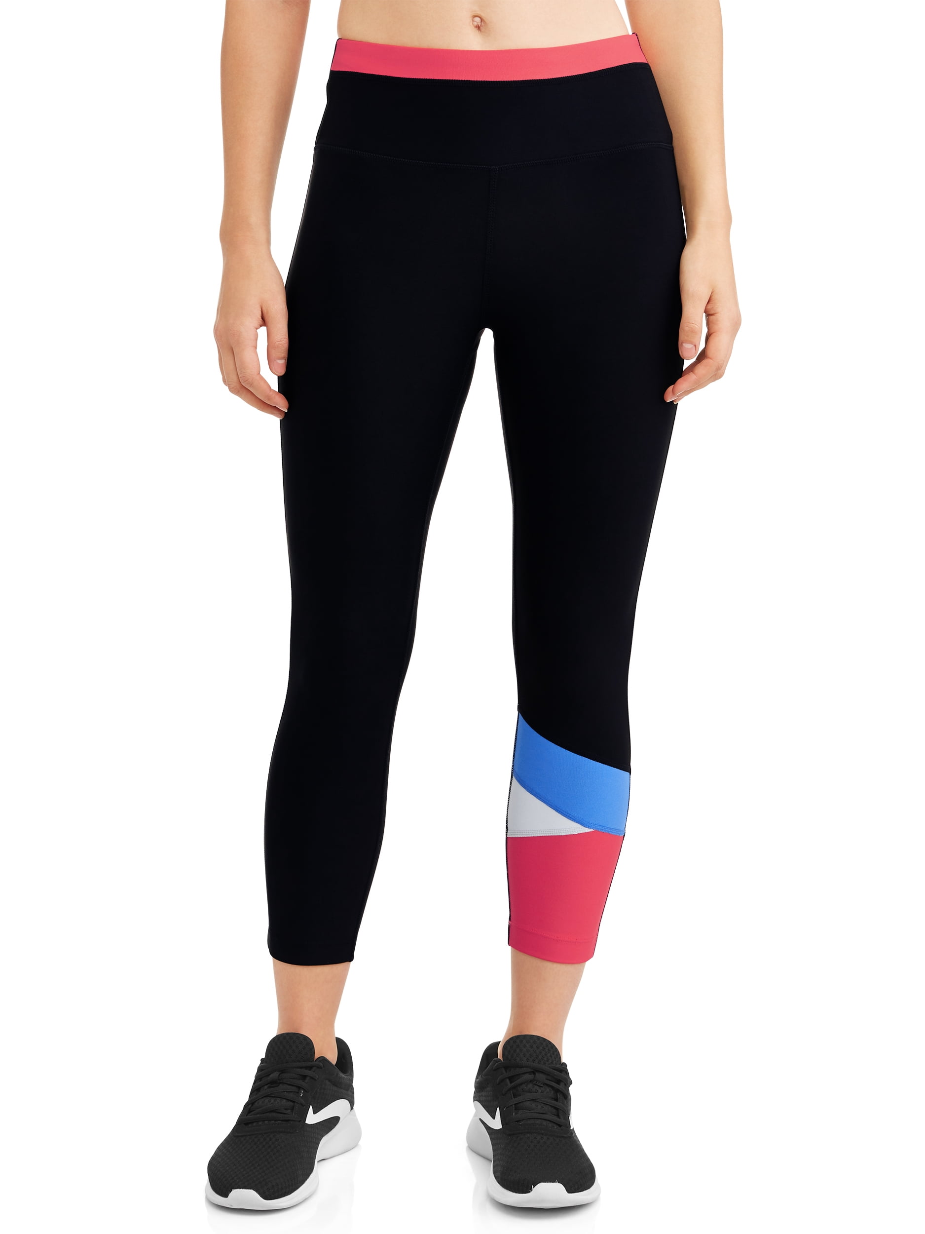 Avia Women's Active Colorblock Capri Leggings Walmart