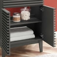 thumbnail image 6 of Sink Vanity Cabinet, Wood, Grey Gray Black, Modern Contemporary Urban Design, Hotel Bedroom Bathroom Master Suite Guest, 6 of 10
