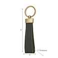 thumbnail image 2 of PU Leather Key Chain Navy Blue, 2 of 2