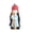 Girl in blue skirt, variant on simhoa Desktop Sculpture Garden Decoration Statue Decorative Mini Figurine Resin Statue for Outdoor,Courtyard,Room Bedroom Landscape Girl in red skirt