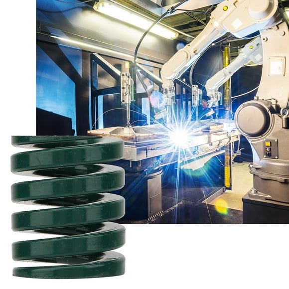 Muelle de troquel BuyWeek 2 piezas 25 mm exterior 12,5 mm interior verde carga pesada