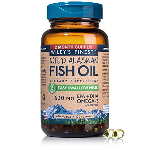 Softgels de Aceite de Pescado Wild Alaska Omega3 Suplemento Natural