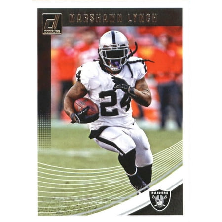 - 2018 Donruss #220 Marshawn Lynch Oakland Raiders Football Card