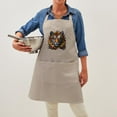 thumbnail image 4 of CafePress - Sunflower Tiger - Kitchen Apron with Pockets, Grilling Apron, Baking Apron, 4 of 5