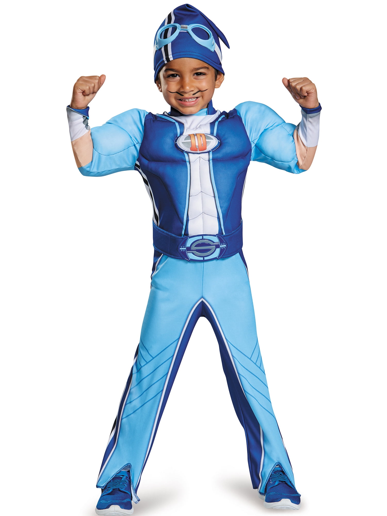 Lazytown Toddler Sportacus Muscle Chest - Walmart.com