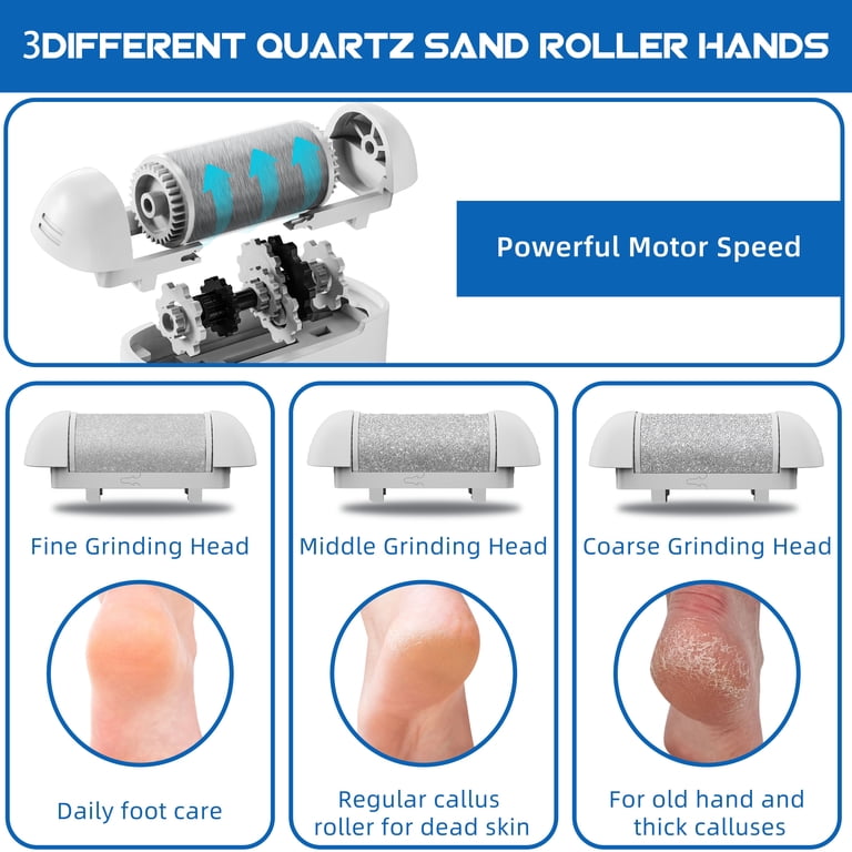 Yoovee Electric Callus Remover, 18-in-1 Foot Care Kit photo 5