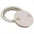 thumbnail image 2 of Seachoice 39261 Polypropylene Twist 'N' Lock 4 inch Deck Plate White, 2 of 2
