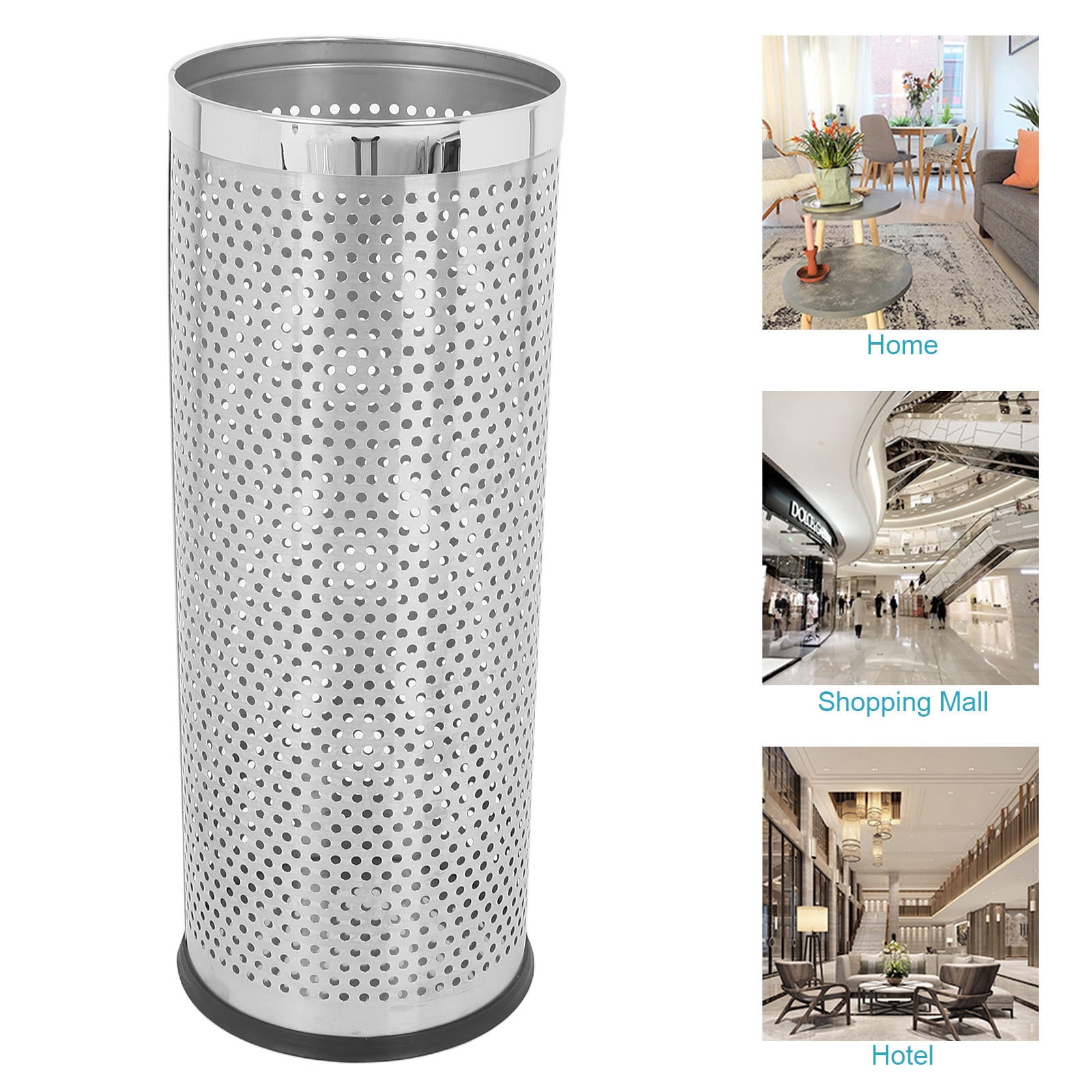OULII Umbrella Basket Stainless Steel Umbrella Stand For Indoor Use 1Set