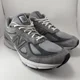 thumbnail image 1 of NEW BALANCE 990v4 Gray Running Sneakers Men’s Size 12.5 2A AA Missing Insoles*, 1 of 6