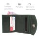 thumbnail image 3 of Cartera Tarjetero Piel Genuina Monedero Broche Imán verde, 3 of 8