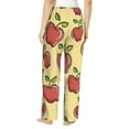 thumbnail image 3 of Bingfone Pajamas For Women,Apple Pajama Pants With Pockets-X-Large, 3 of 9
