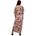 thumbnail image 3 of Womens Summer Gypsy Bohemian Vintage Floral Long Maxi Dress, 3 of 3