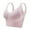 Pink, variant on Women's Floral Lace Bras Posture Correction Bra Padded Back Smoothing Bras Camisole Top Comfortable Breathable Wireless Bralettes Push-Up Bra Pink
