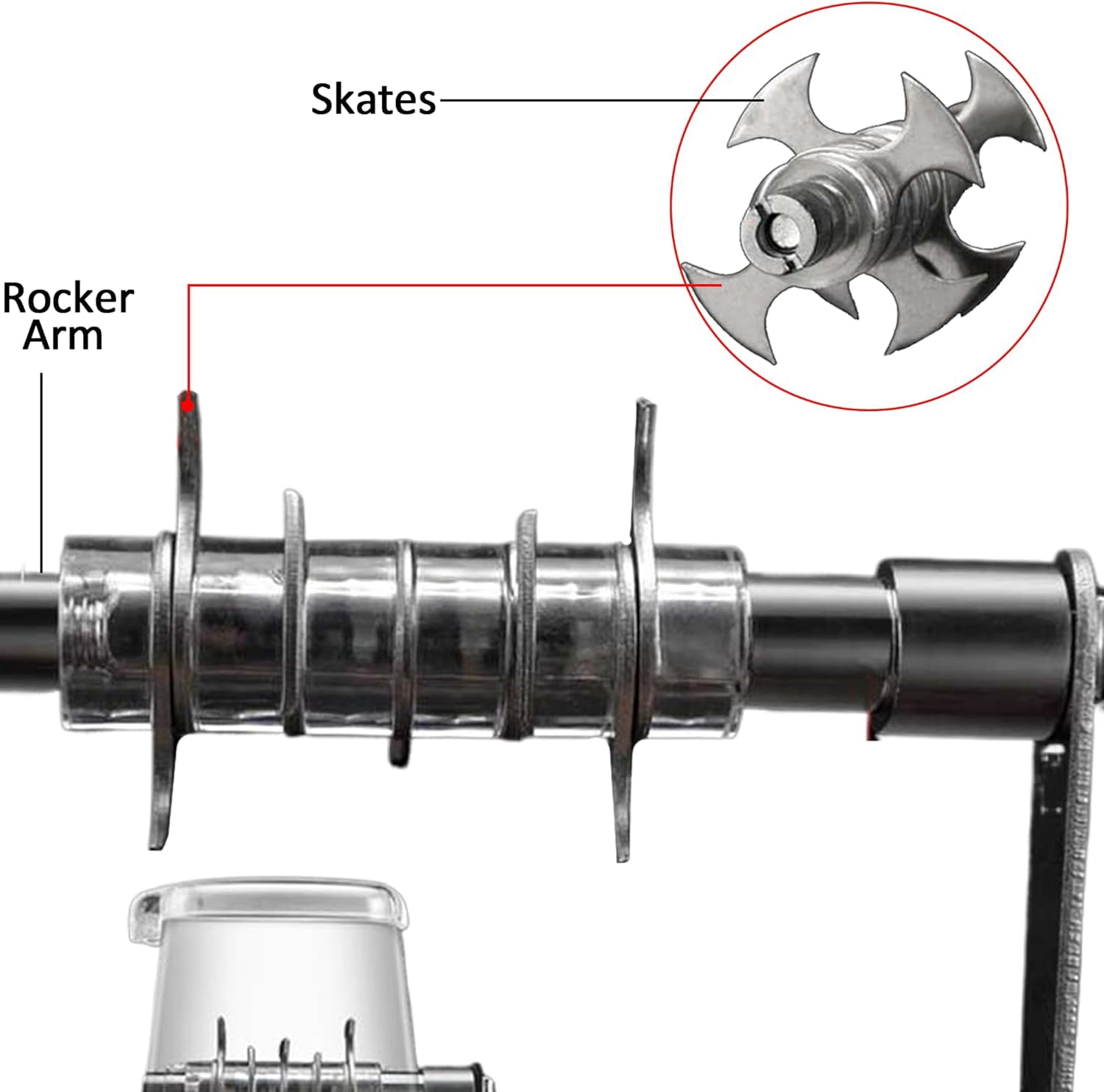 Manual Ice Crusher Machine: 1.25L Chrome Plated Ice Grinder, Portable Clear Ice Crushers for Home Use Office Outdoor Camping, Small DIY Hand-Crank Openable Lid Crushed Ice Shaver (Black)