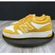 thumbnail image 2 of New Balance 480 White/Yellow Lifestyle Comfort Shoes Men’s Size 5.5 / Women’s 7, 2 of 6