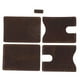 thumbnail image 4 of Kit de de material cuero Purse Craft Conjunto de Coser Tijeras Alfileres marrón, 4 of 9
