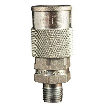 1PK Milton 1834 1/4" MNPT H-Style Coupler