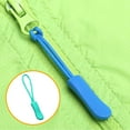 thumbnail image 3 of Tirador de cremallera Minnieouse de 8 piezas para ropa fijador de etiquetas de cuerda ligera Accesorios de mochila lago azul, 3 of 4