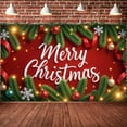 thumbnail image 3 of Festive Theme Merry Christmas Decorative Holiday Decoration Banner for Holiday Party Celebration Indoor Decoration Seasonal Event, 3 of 3