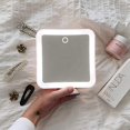 thumbnail image 2 of Fancii Lighted Magnifying Mirror, Natural Daylight LED Makeup Mirror - 6.5" Wide, Cordless, Locking Suction Cup, 360° Rotation, Bathroom Magnified Vanity Mirror for Home or Travel -, 2 of 8