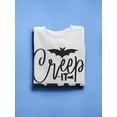 thumbnail image 3 of Creep It Real. Little Bat Sweatshirt Men -Image by Shutterstock, Male XX-Large, 3 of 4