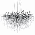 thumbnail image 4 of Modern Chandeliers for Dining Room 31.5in Black Crystal Chandelier for Living Room Farmhouse Tree Branch Chandelier Large Raindrop Chandelier Ceiling Light Fixture for Foyer Bedroom Kitchen Island, 4 of 8