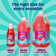 Kool-Aid Sharkleberry Snow Cone Syrup, 64 oz (1/2 Gal) Pump Bottle, Snow Cone Maker Ready