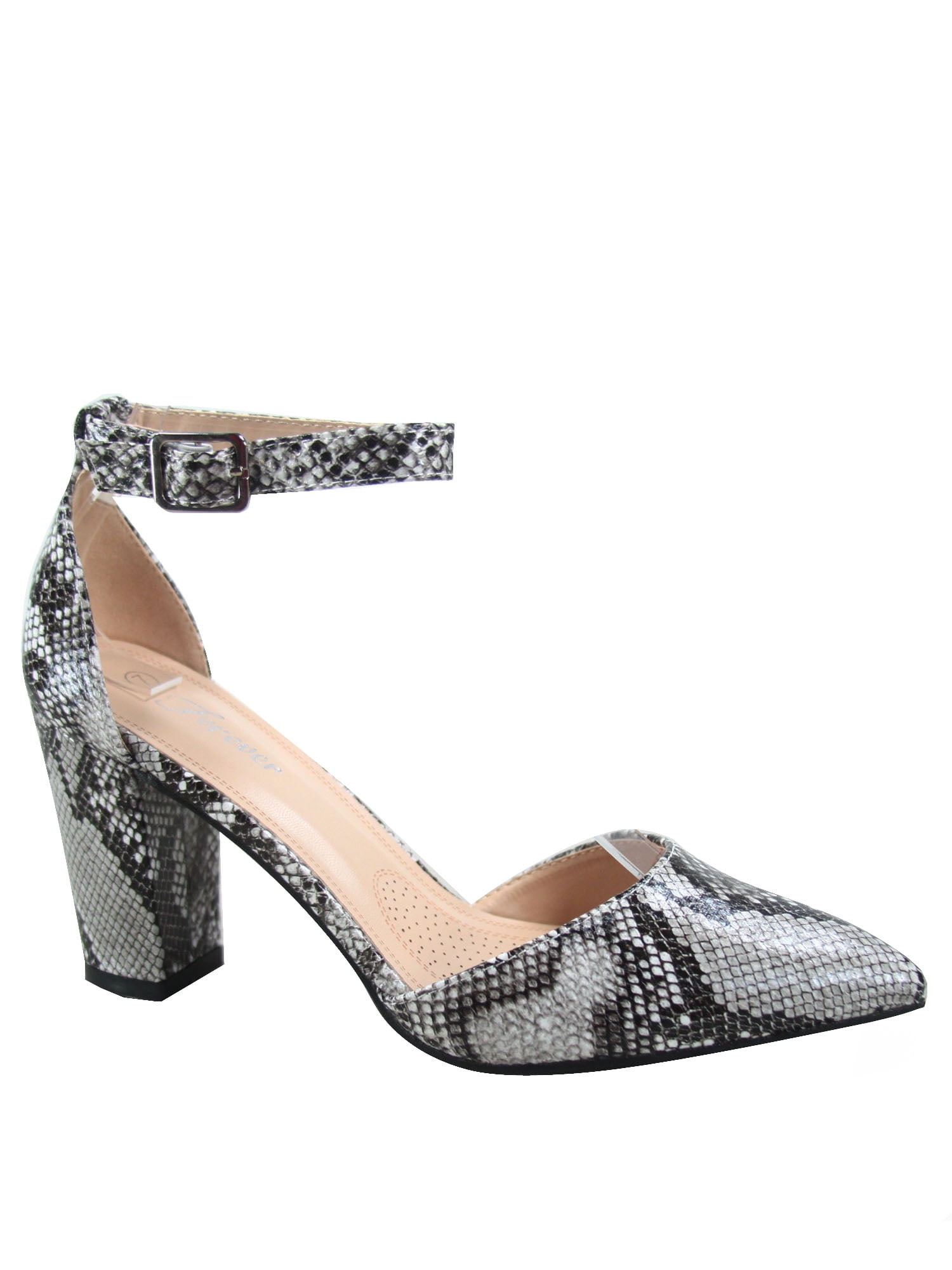 chunky high heel shoes
