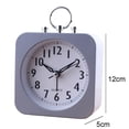 thumbnail image 2 of Reloj despertador silencioso para estudiantes mayores, Reloj de escritorio, ligero, de lujo, sencillo, para el hogar, dormitorio, 2 of 5