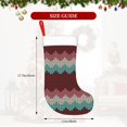 thumbnail image 4 of Rateoe fall leaf Element Print Christmas Stockings,18 Inch Large Christmas Stockings Decoration Ornaments for Holiday Home Fireplace Indoors, 4 of 7