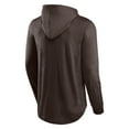 thumbnail image 3 of Men's Fanatics Brown Cleveland Browns Front Runner Long Sleeve Hooded T-Shirt, 3 of 3