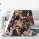 thumbnail image 1 of Manta de viaje de felpa suave de Cole Sprouse para dormitorio, sala de estar, sofá, oficina, regalo para todas las estaciones para mujeres, hombres, niñas y niños, 1 of 7