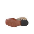 thumbnail image 5 of Roper Girls Glitter Leopard Square Toe Cowboy   Mid Calf Boots, 5 of 5