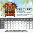 thumbnail image 2 of Judo Palm Hawaiian Shirt for Men, Tropical Style, Button Down Summer Beach Short Sleeve, S-5XL, 2 of 2