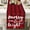 Merry and Bright, variant on Christmas Table Runner Red Black Buffalo Check Plaid Snowflake Table Runner Seasonal Winter Christmas Xmas Holiday Kitchen Dining Living Room Table Runner 13 x 72 Inch