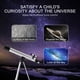 thumbnail image 1 of Telescopio astronómico de alta potencia y alta definición para observación de estrellas al aire libre., 1 of 9
