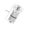 thumbnail image 2 of KAKOWELY Bike Front Fork Steerer Headset Aluminum Alloy Stability Enhancement 1Pack, 2 of 8