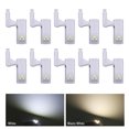 thumbnail image 1 of 10 PCS LED Sensor Hinge Light Lamp for Kitchen Cabinet Cupboard Closet Wardrobe White, 1 of 7