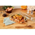 thumbnail image 3 of Duralex Ovenchef Reversible Casserole 35 x 22cm 6.7L 2 pieces, 3 of 5