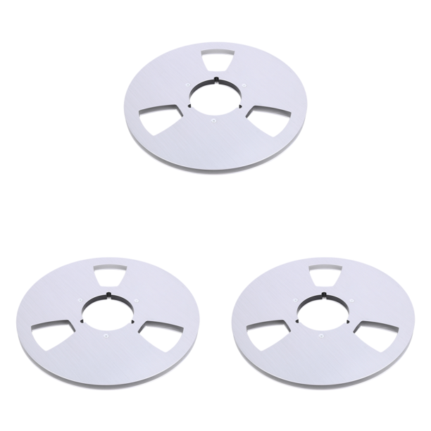 Carrete Cinta 10 Pulgadas Grabación Universal para ReVox BASF (Plata)