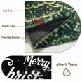 thumbnail image 6 of Black Christmas Area Rugs 3'x5', Washable Small Throw Rugs for Living Room Bedroom, Snowflake Xmas Christmas Tree Indoor Outdoor Rug Non-Slip Low Pile Carpet Runner Reversible Floor Mats, 6 of 8