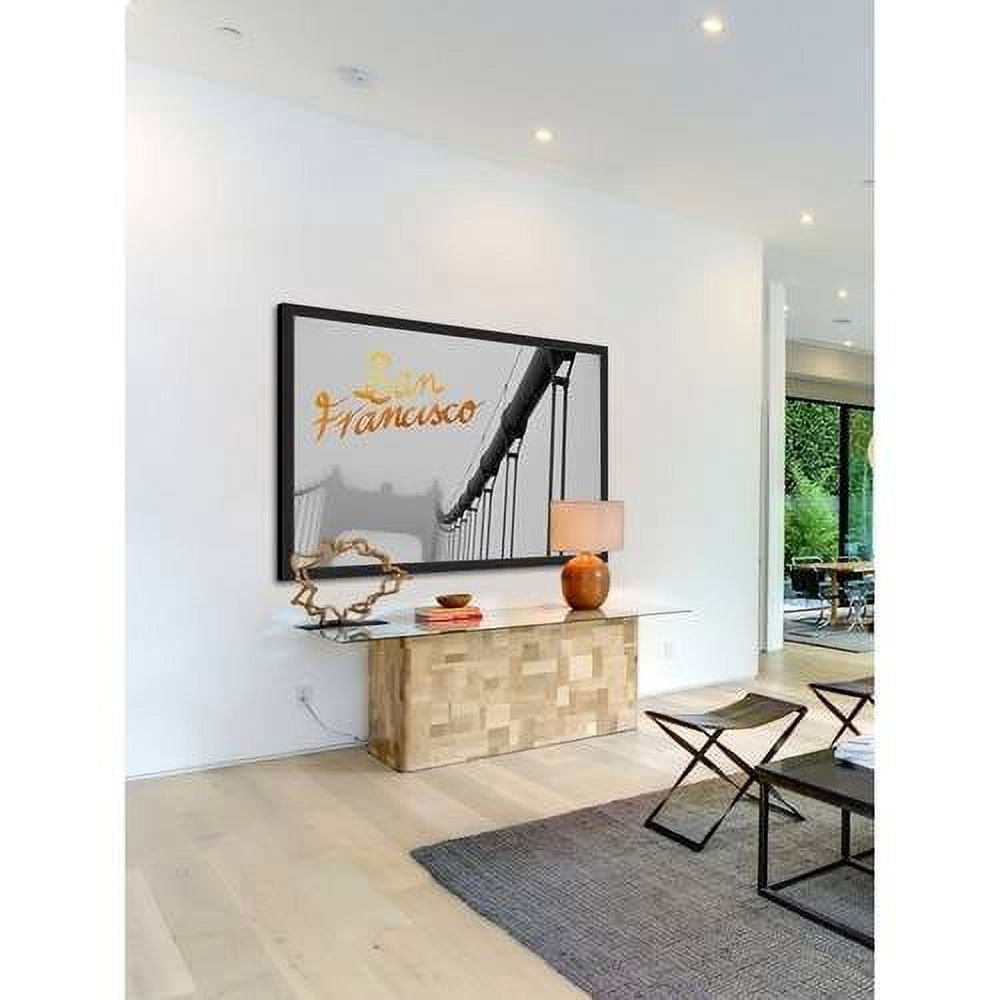 "Golden Gate Bridge" Framed Painting Print